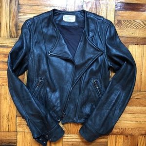 Current Elliot leather jacket